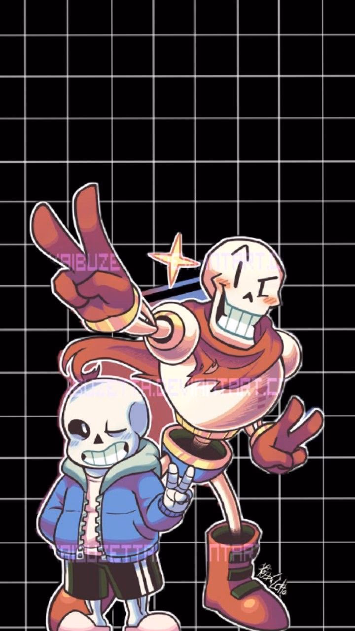 How to make a background for Undertale Sans & Papyrus?
