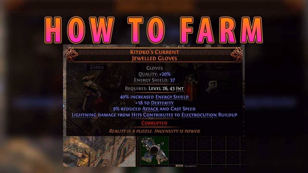 What are unique gloves in path of Exile 2?