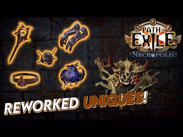 What is the path of exile unique item list?