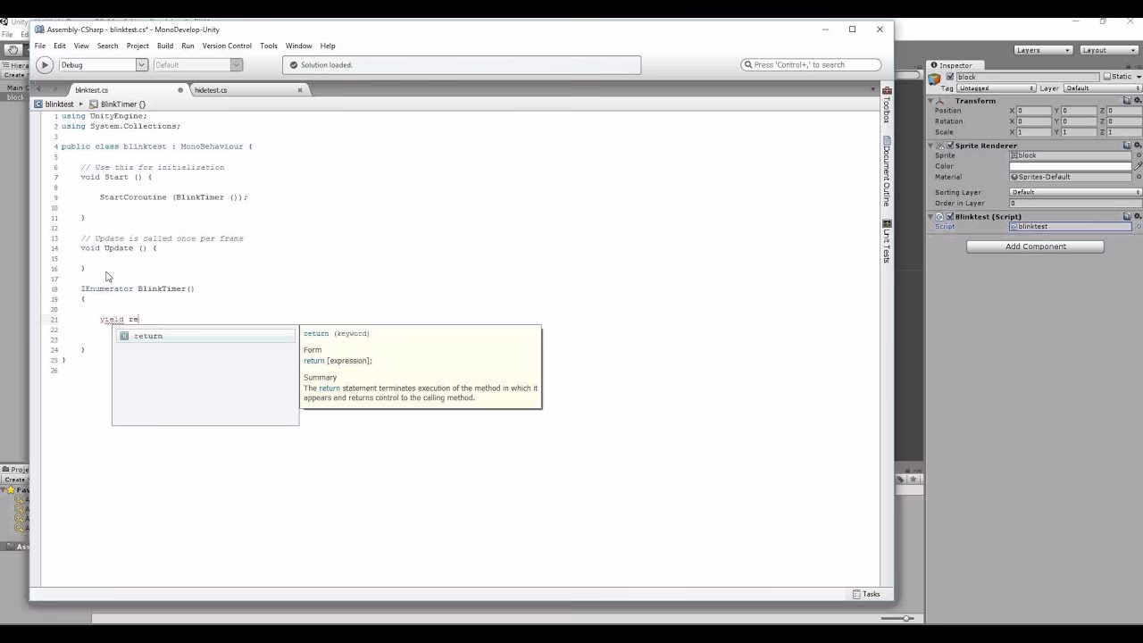 What is a wait until function in Unity?