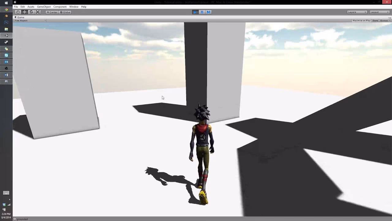 How do you rotate a camera in Unity?