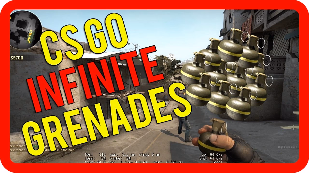What are grenades in CSGO?