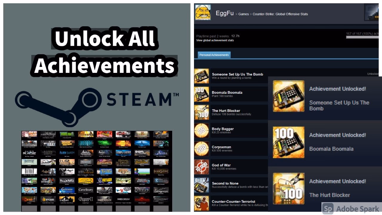 What is Steam achievement unlocker (Sau)?