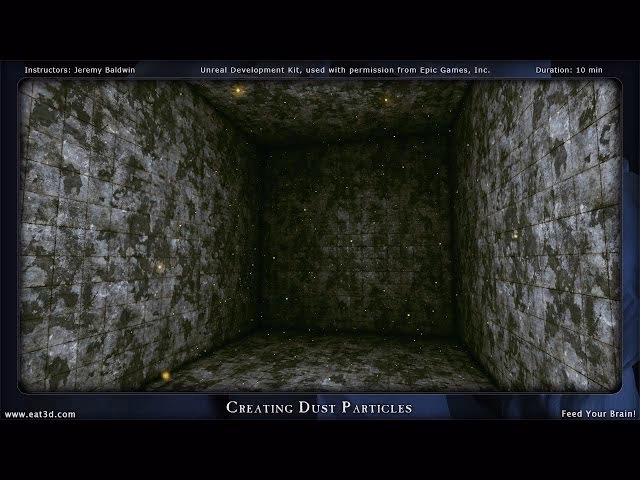 How do you create a dust effect?