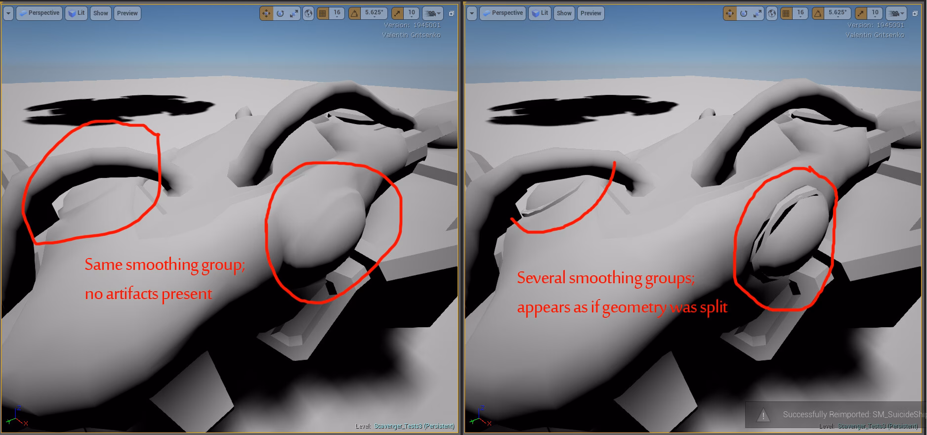 How do I find a smoothing group in Blender V2?