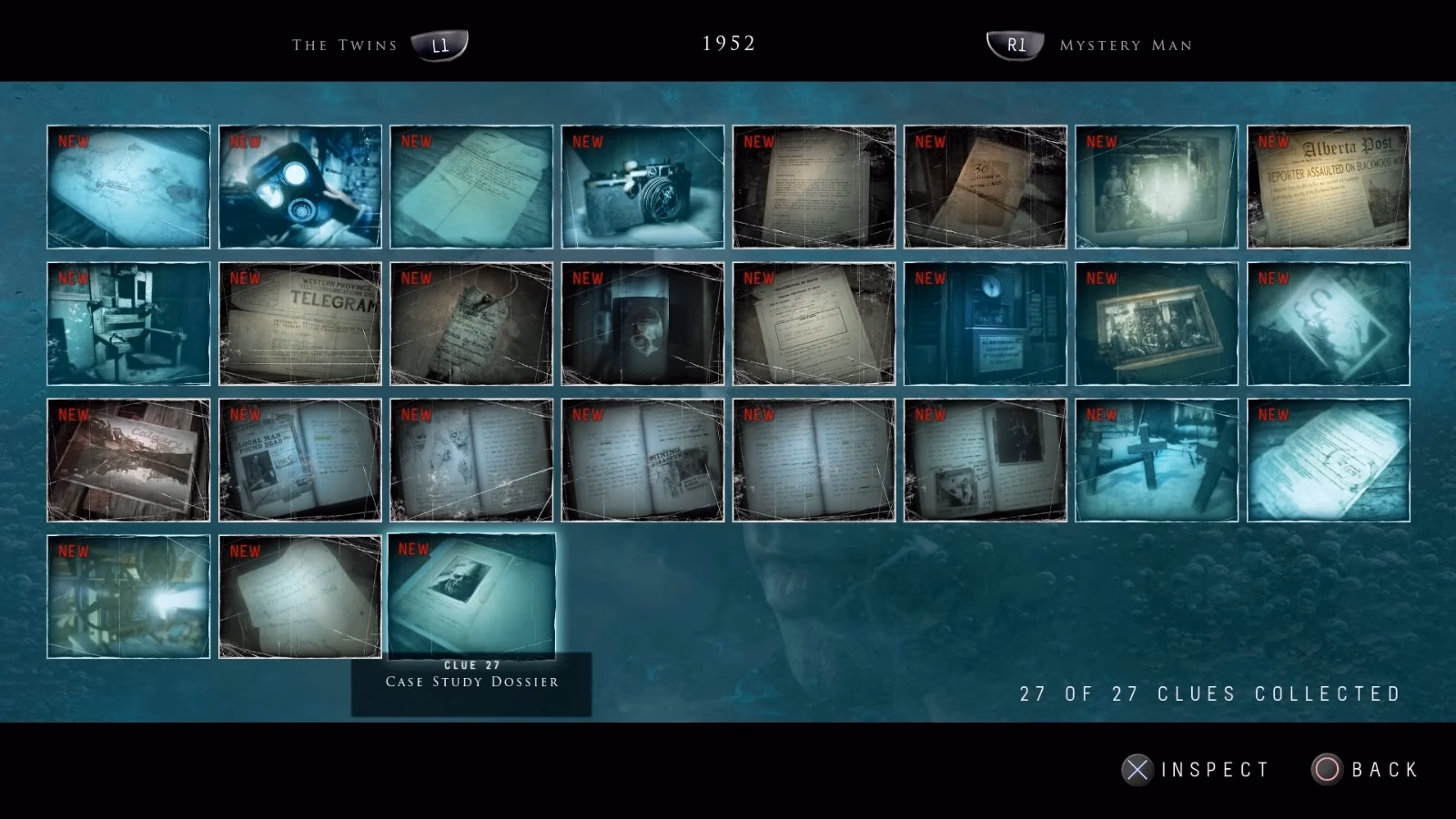 How many collectible locations are in until dawn PS5 remake?