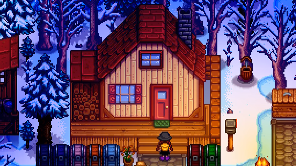 How do you upgrade a farmhouse in Stardew Valley?