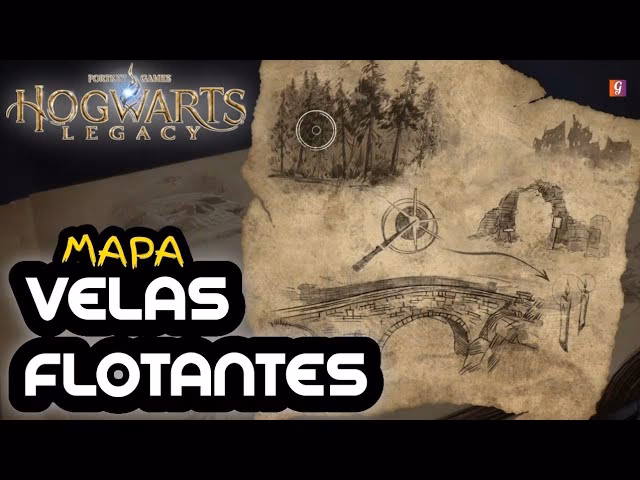 ¿Dónde está el mapa de velas flotantes?