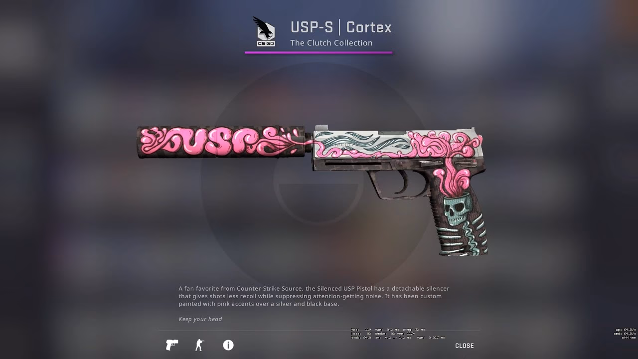 Is the USP-s cortex a rarity?