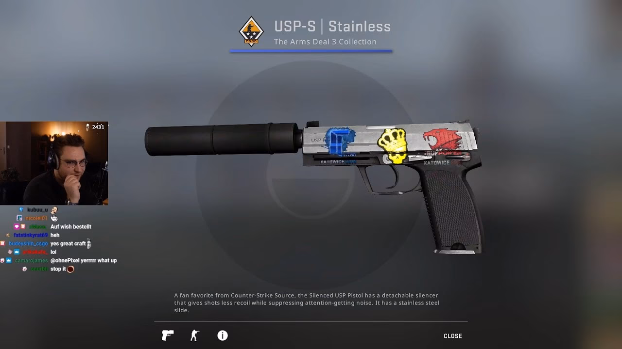 What are en sticker crafts for USP-s | Blueprint?