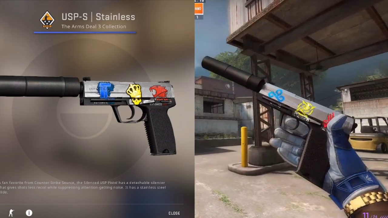 What is a USP-S sticker?