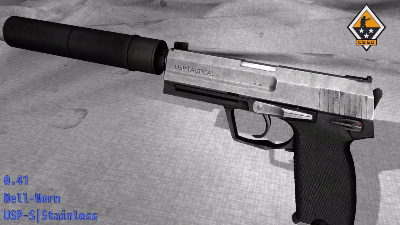 Is the USP-s Stainless a mil-spec grade weapon skin?