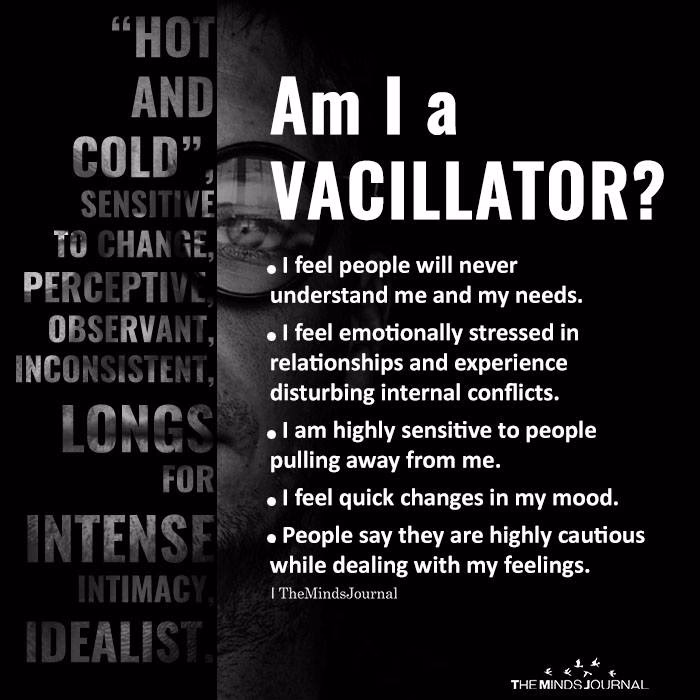 What is a vacillator love style?