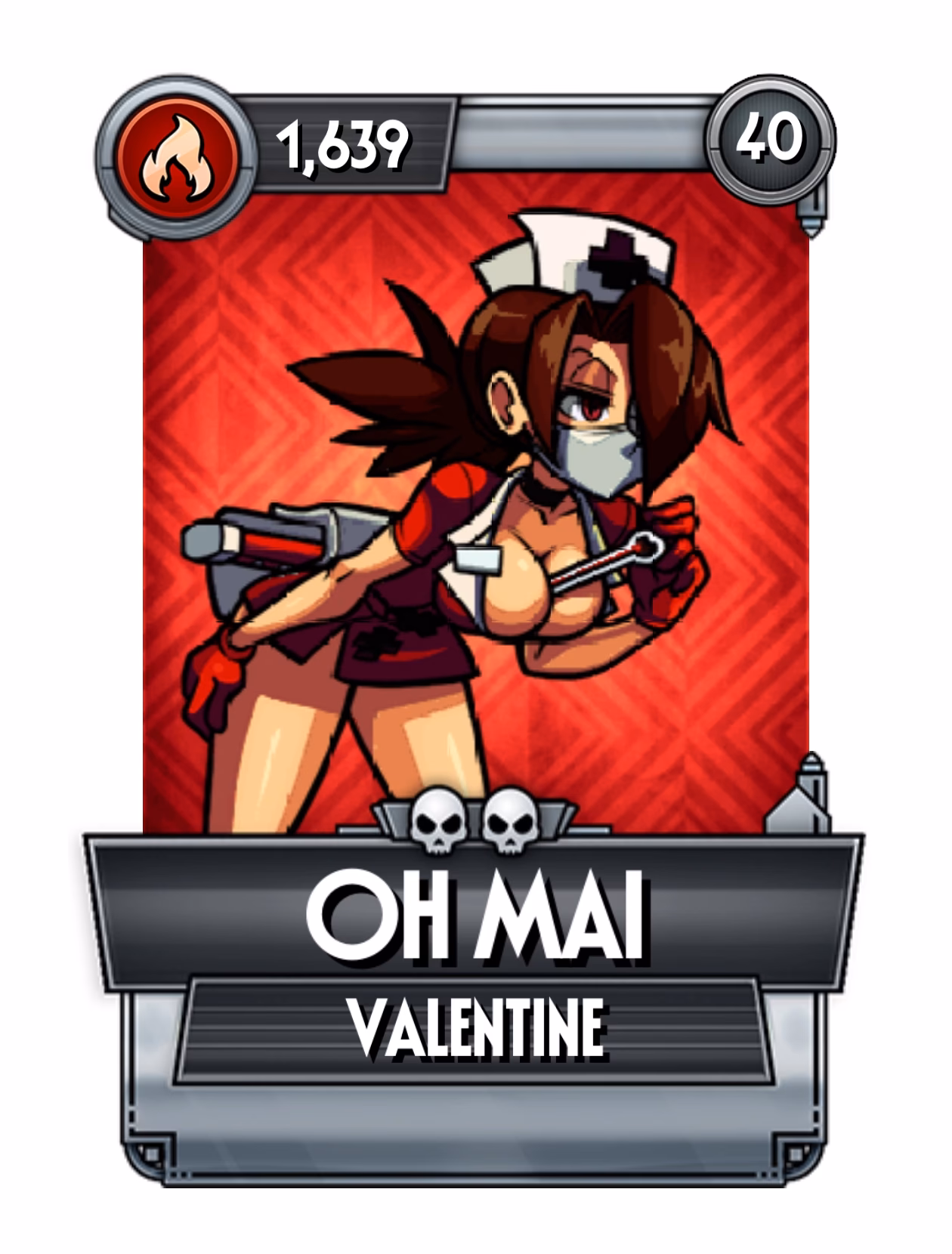 How does Skullgirls Valentine work?