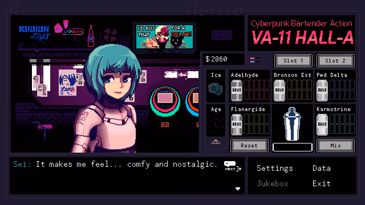 What is VA-11 HALL-A?