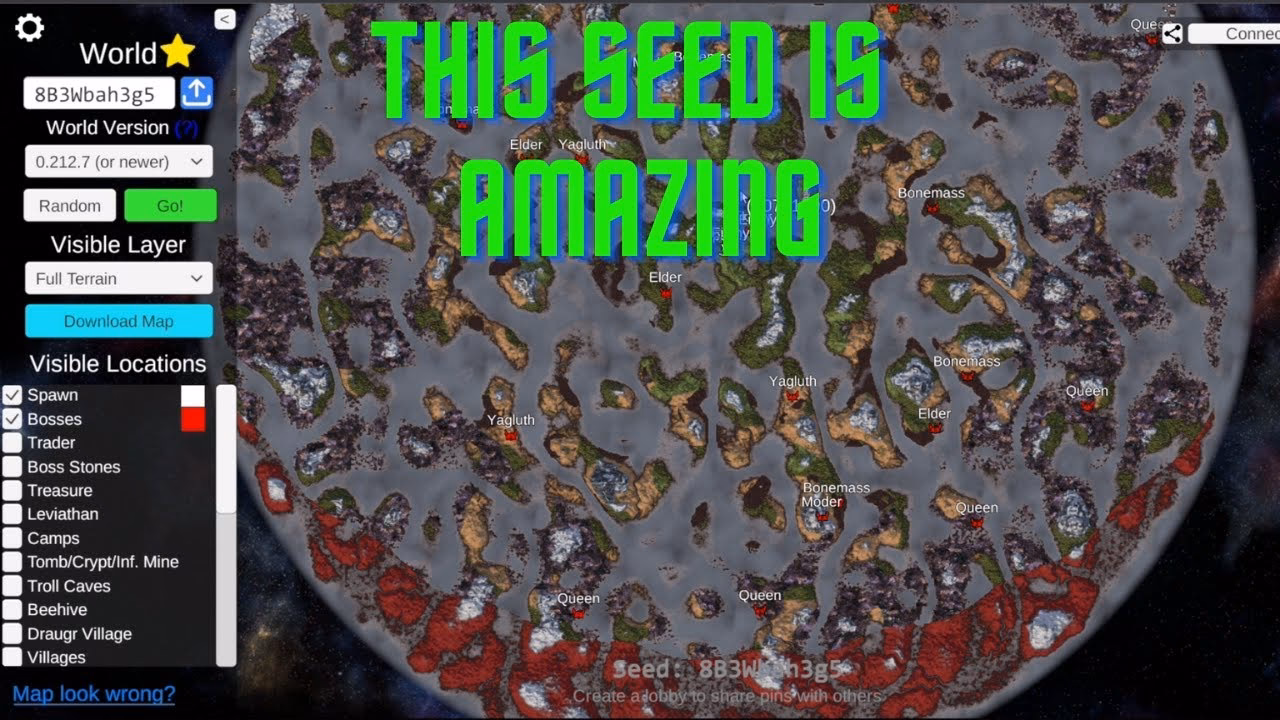 How do I make a Valheim world rich in resources?
