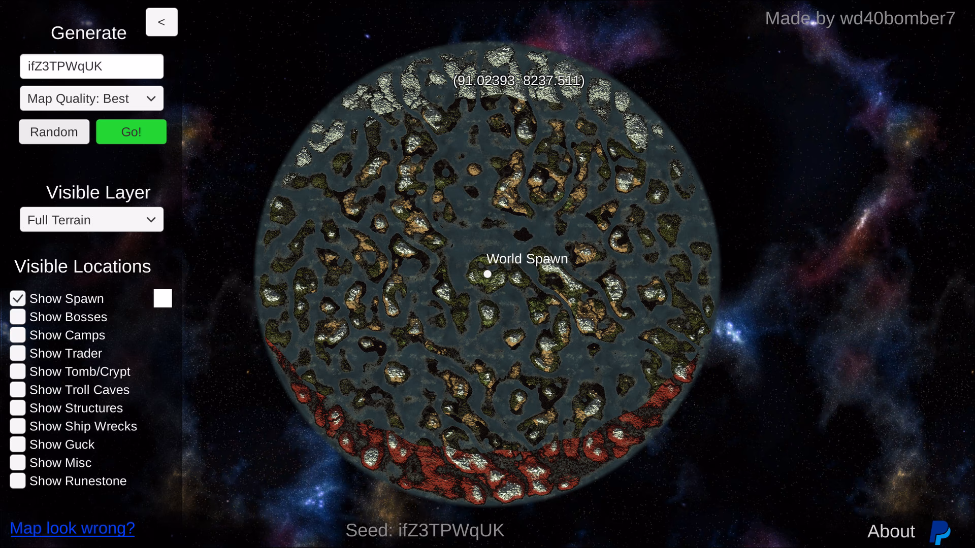 What is the Valheim World generator?