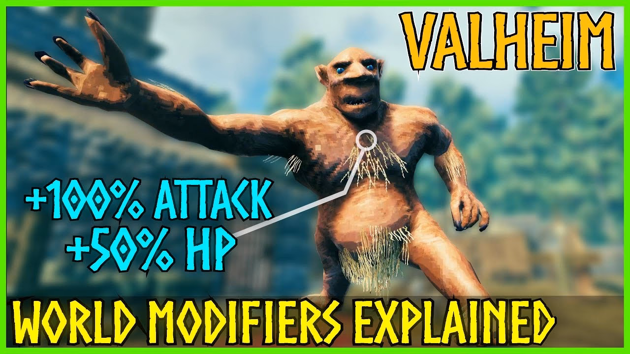 What are Valheim World modifiers?