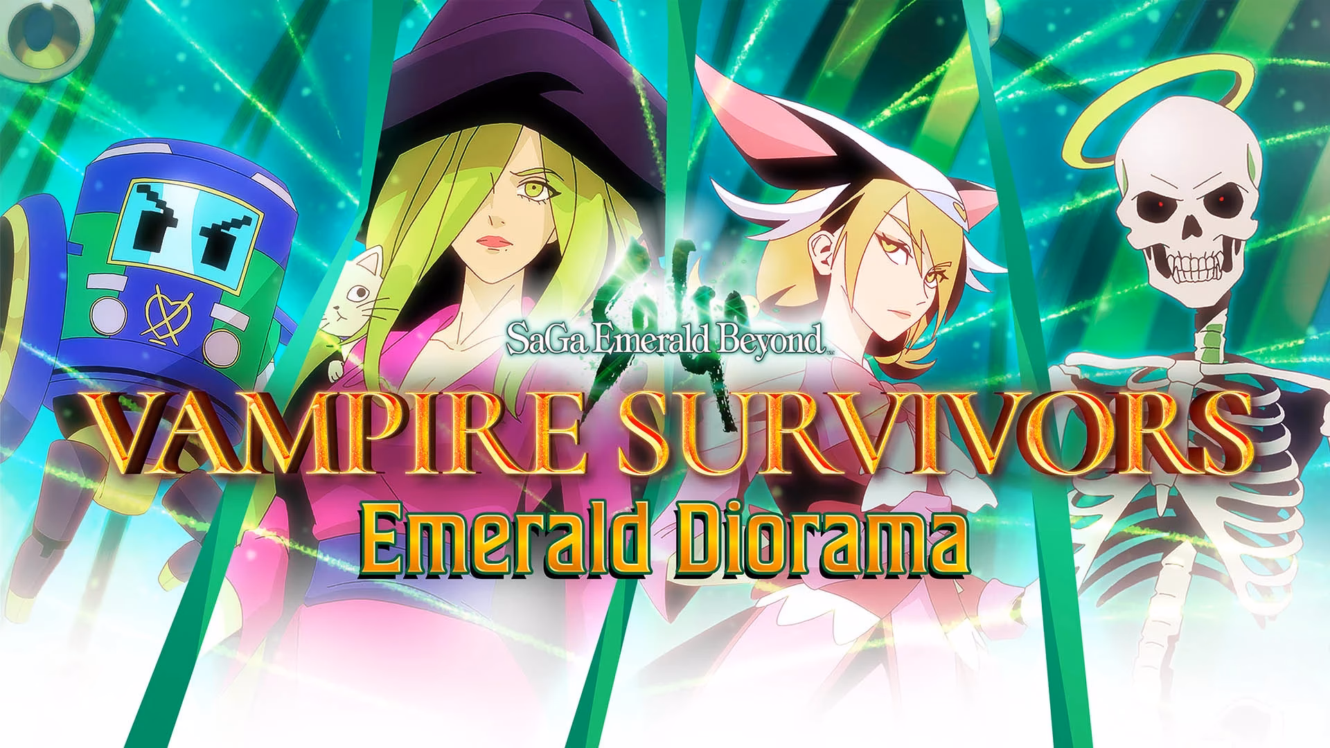 ¿Cuántos personajes tiene el diorama Esmeralda?