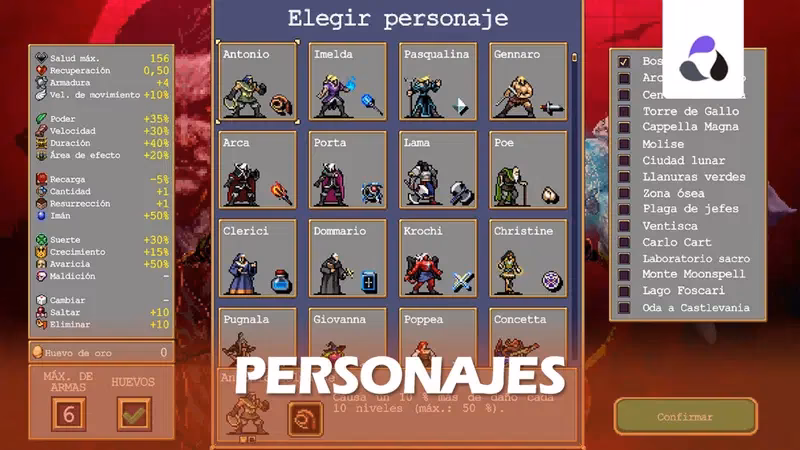 ¿Cómo obtener la evolución en Vampire Survivors?