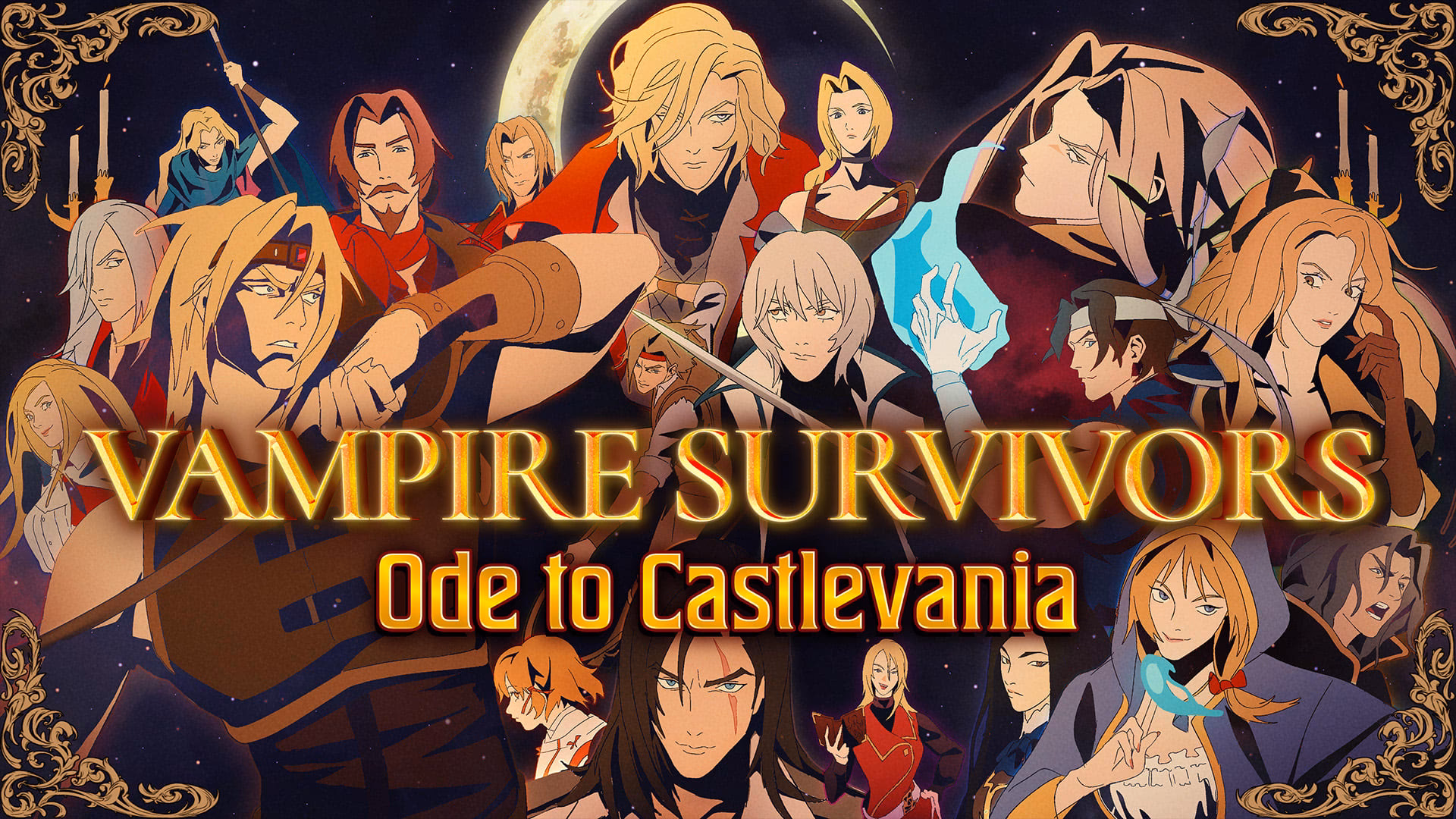 How many vampire hunters are in Ode to Castlevania DLC?