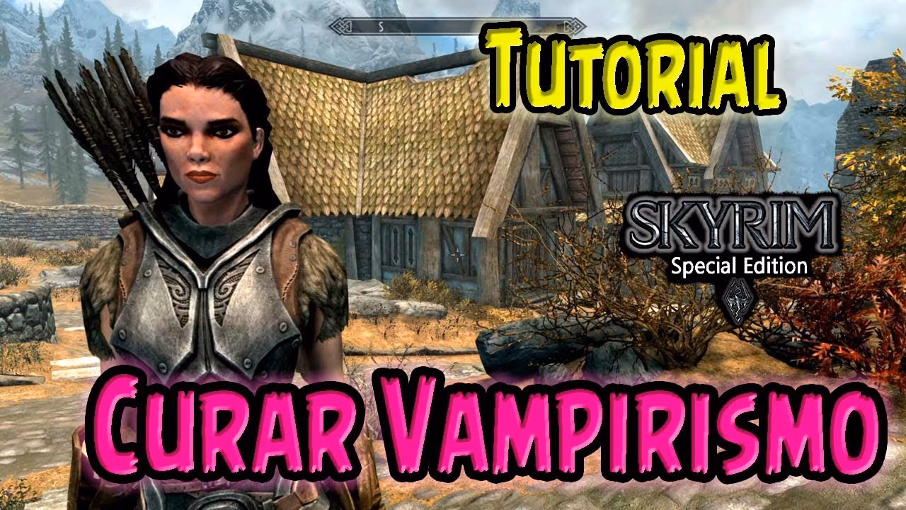 ¿Cómo evitar la transformación en vampiro en Skyrim?