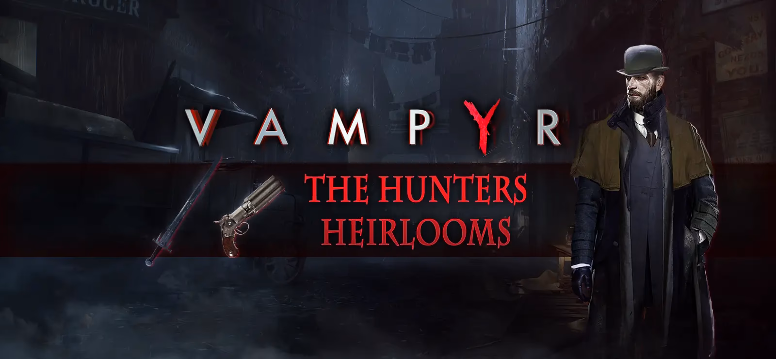 What is the Hunters Heirlooms DLC for Vampyr?