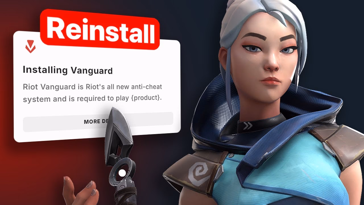 How do I reinstall Riot Vanguard for VALORANT?