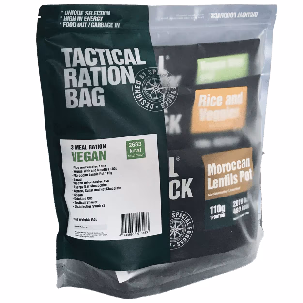 Are vegetarian MRE options available to civilians?
