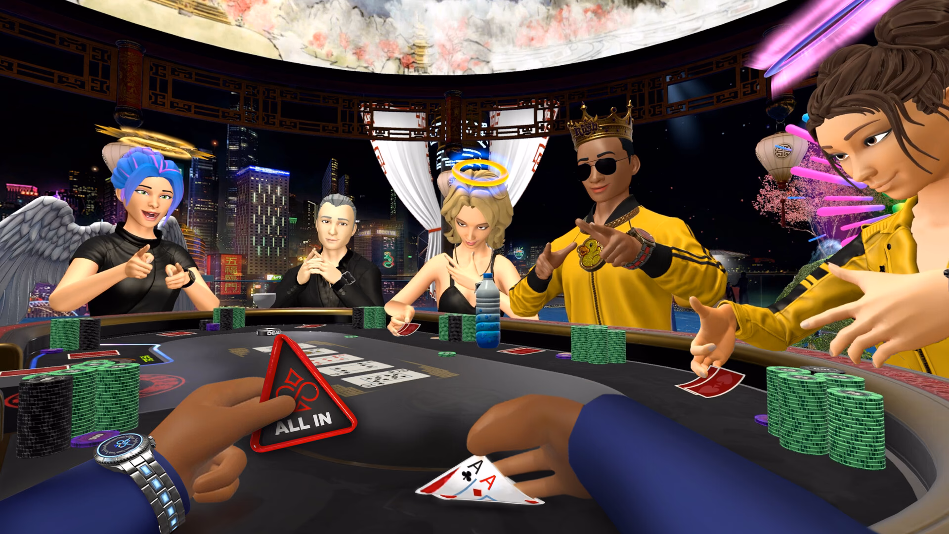 What games can you play at Vegas infinite?