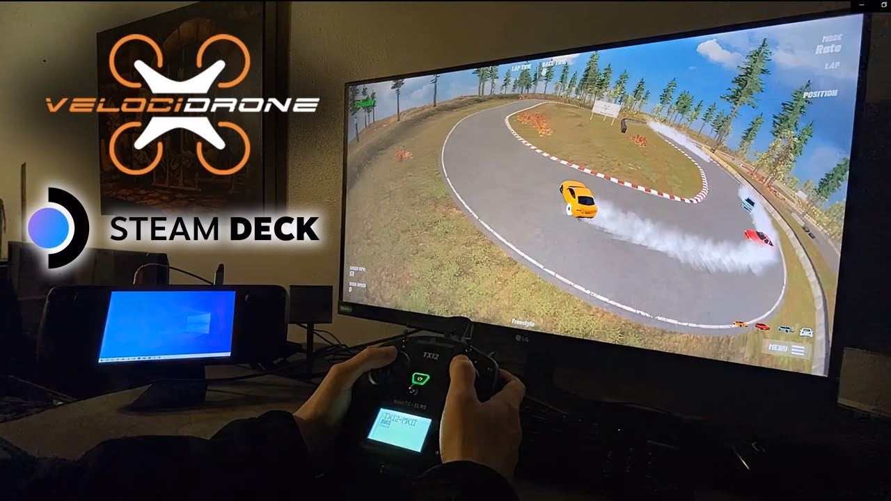 How do I install velocidrone vs steamdeck?