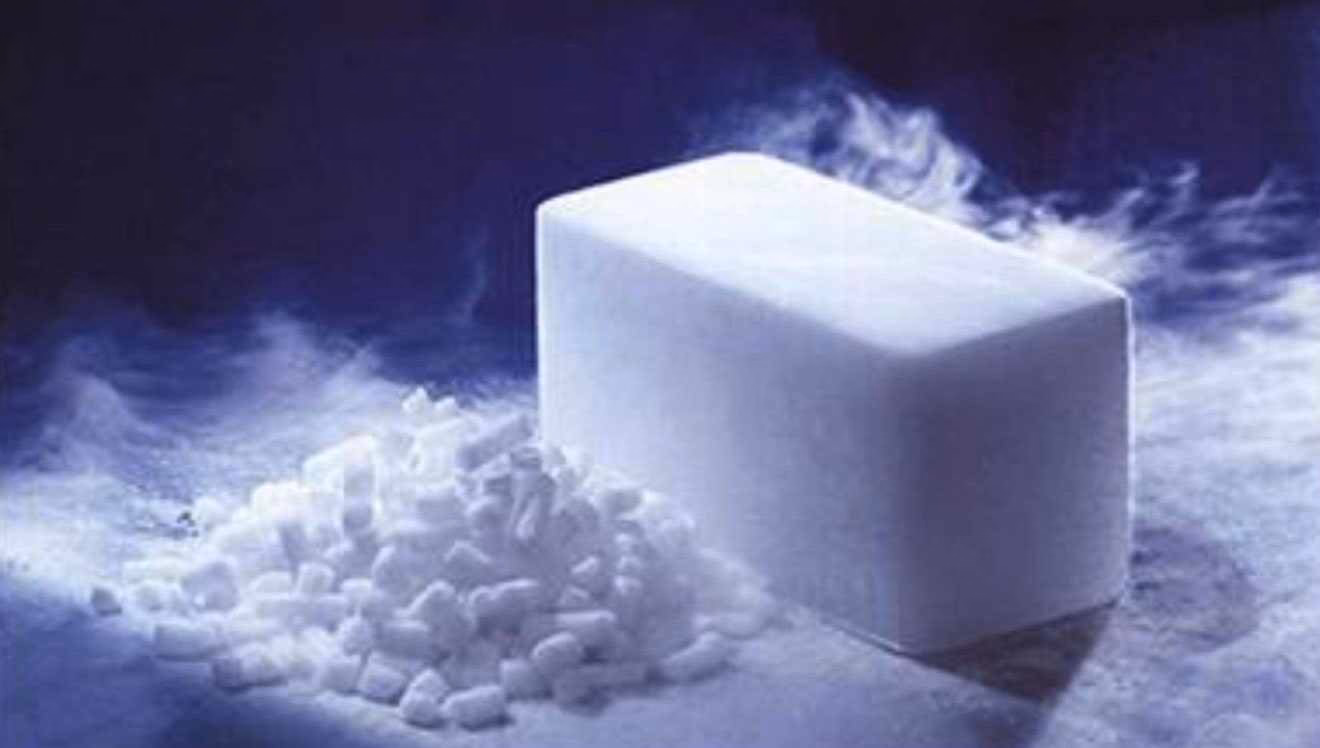 ¿Cuál es una propiedad especial del hielo seco?