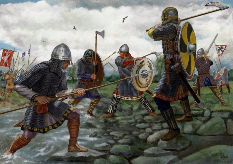 How did the Vikings fight?