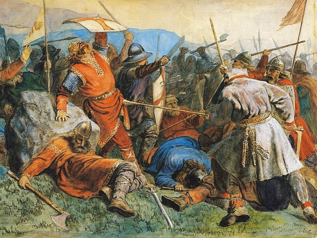 How did the Vikings influence the history of warfare?