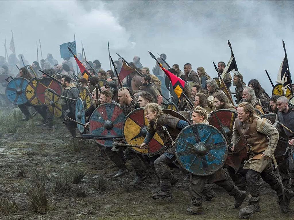 How did the Vikings influence the history of warfare?