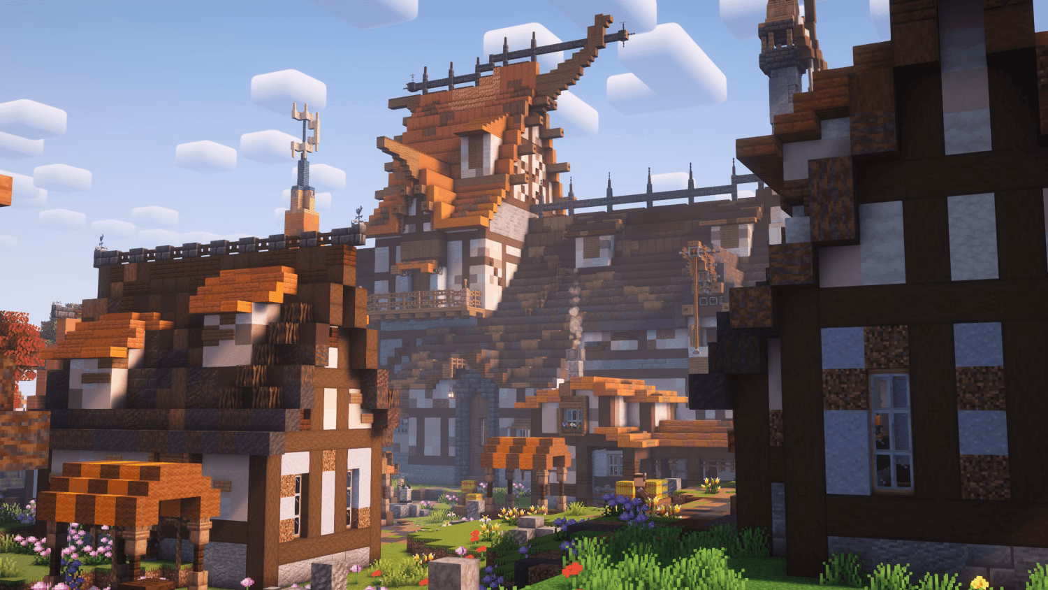 How do I activate a village mod?