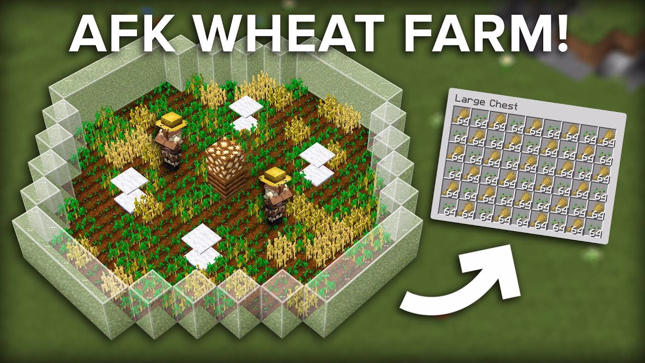 What role do villagers play in a villager farm?