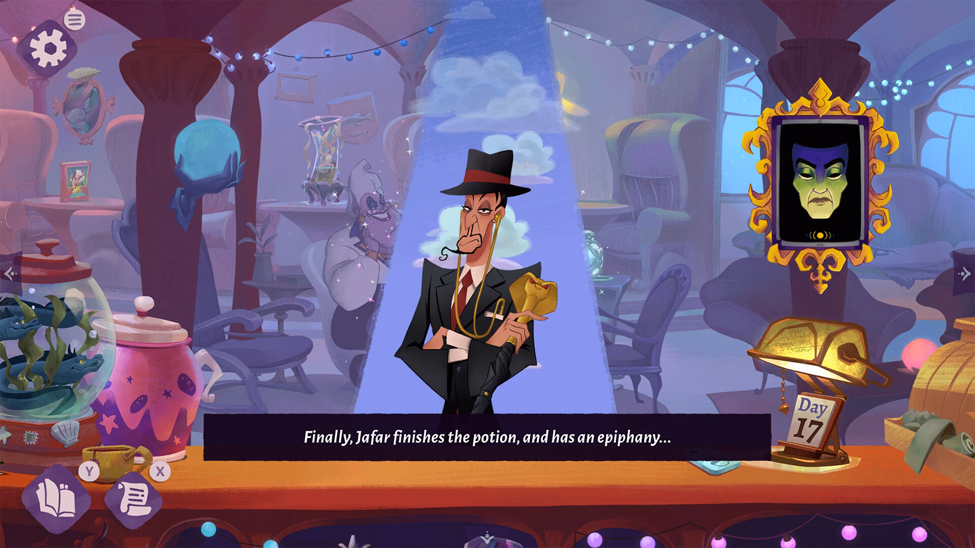 What is Disney villains cursed café?