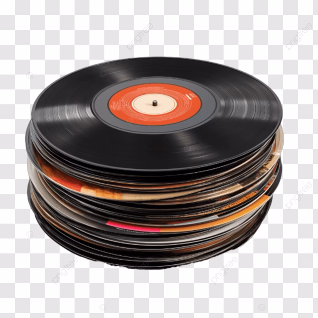 How many vinyl PNGs are available for free download?