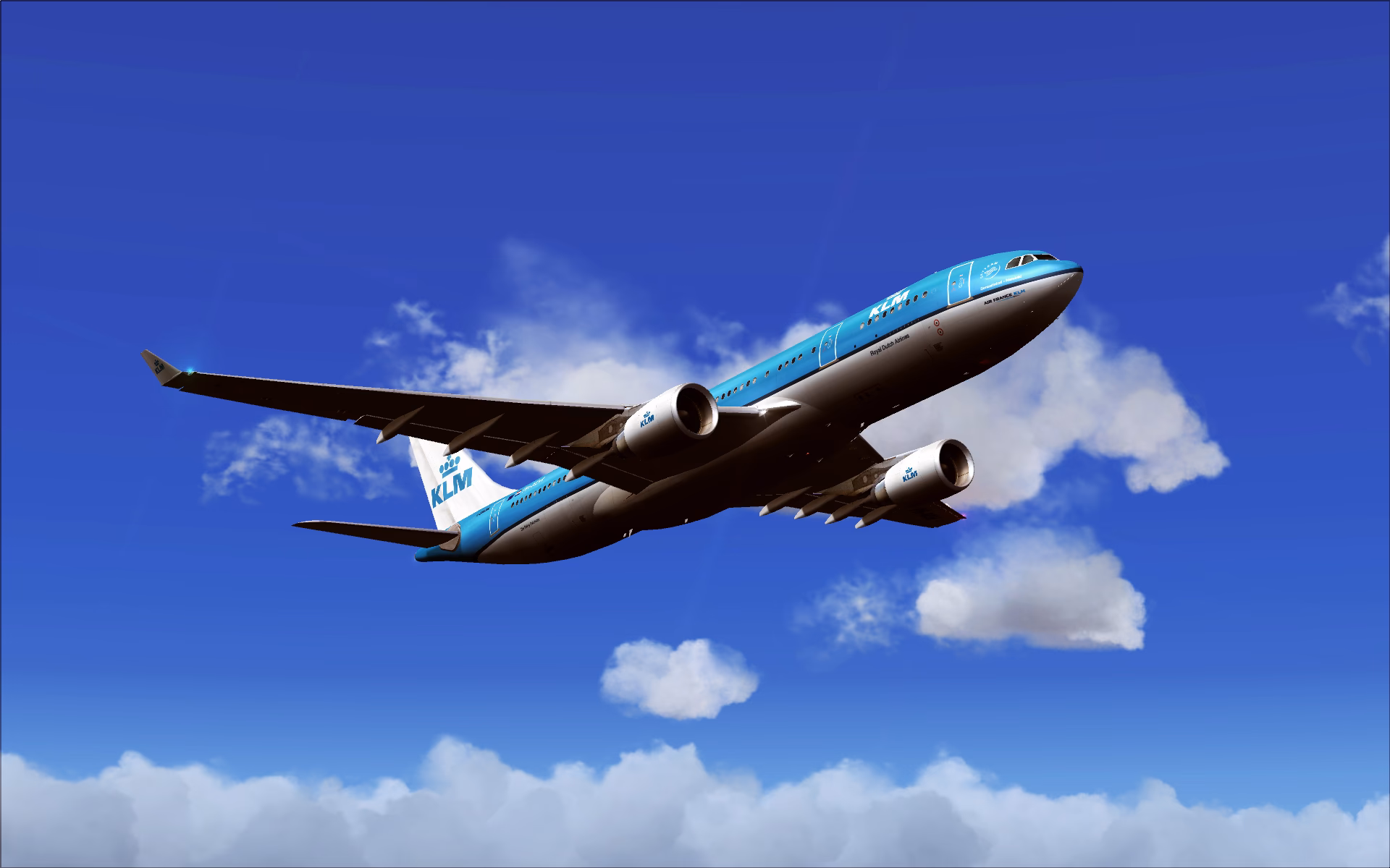 Is a virtual airline based on the real world?
