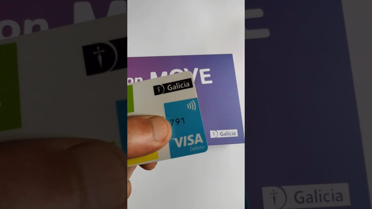 ¿Cómo obtener la tarjeta Galicia Move?