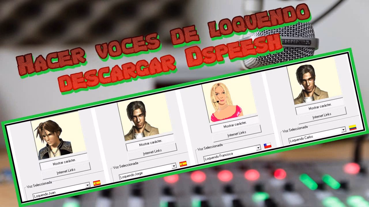 ¿Cómo descargar la voz de Jorge?