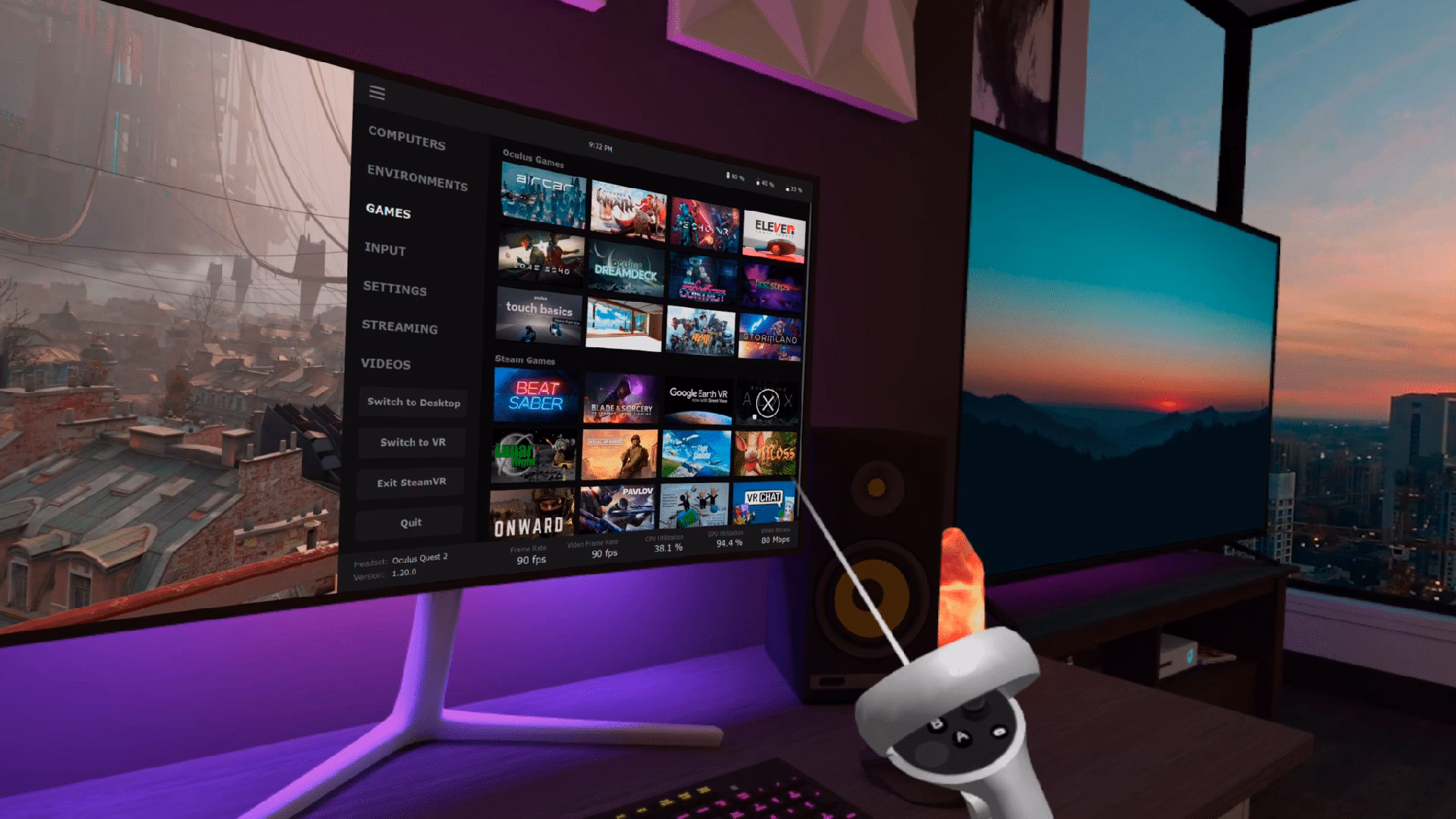 Can I Use my Desktop in VR?