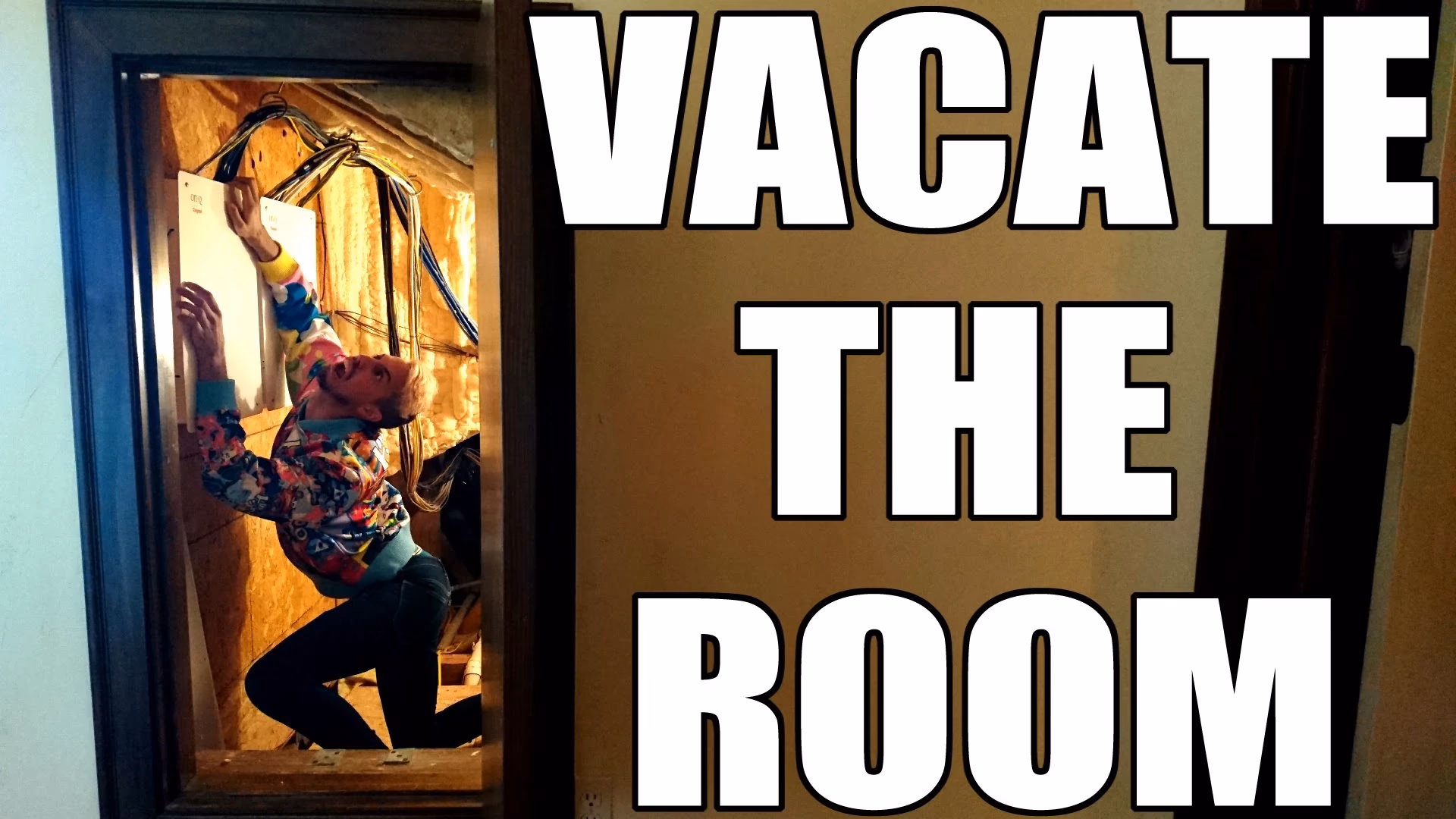 What is vacate the room?