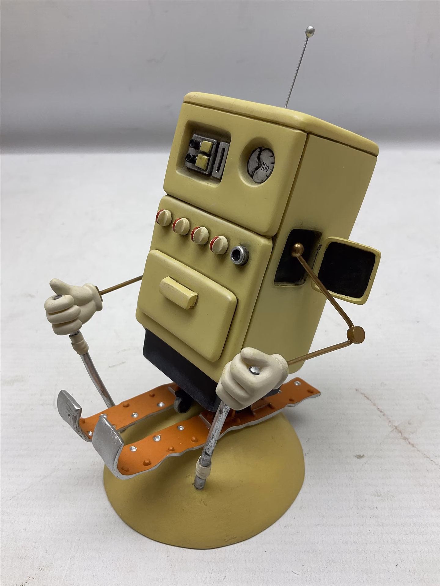 What does Wallace mumbling after the cooker do?