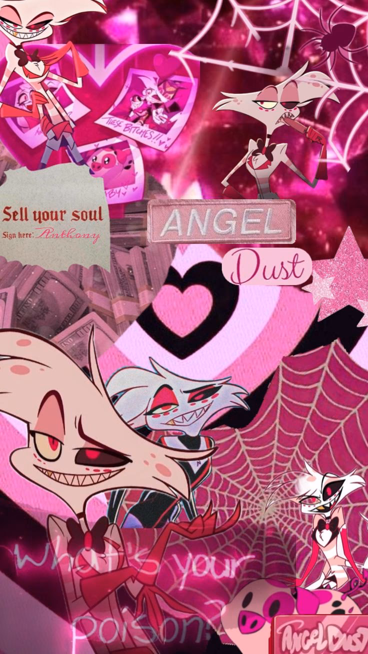 How many Hazbin Hotel Angel Dust wallpapers are there?