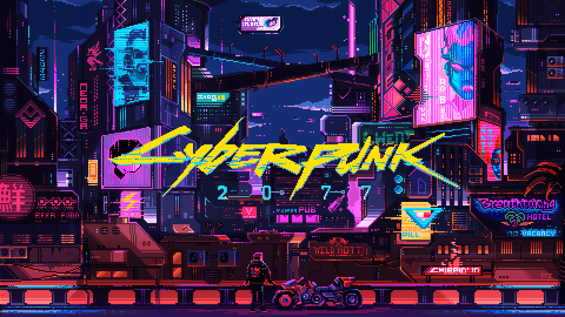 What is cyberpunk art?