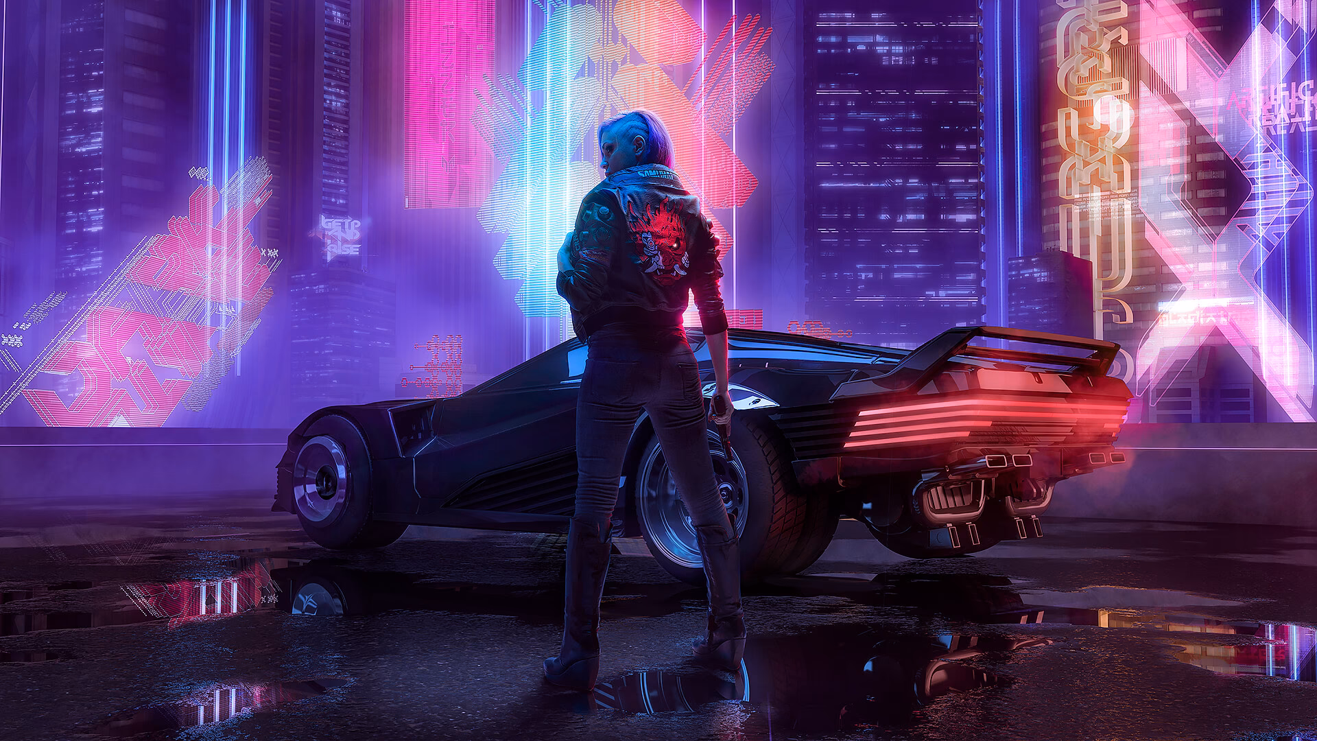 How many cyberpunk 4K UHD wallpapers are there?