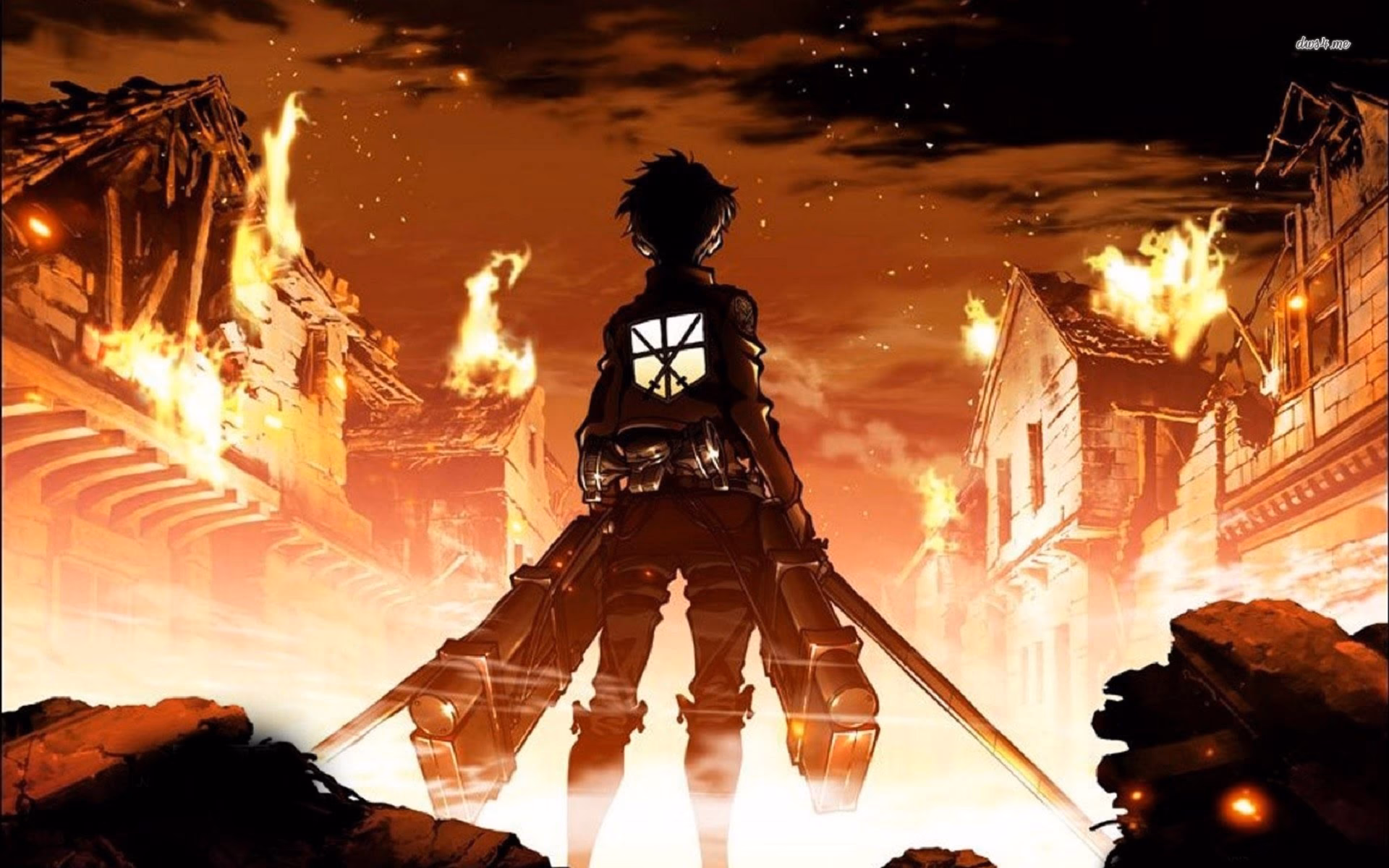 Who makes attack on Titan wallpapers?
