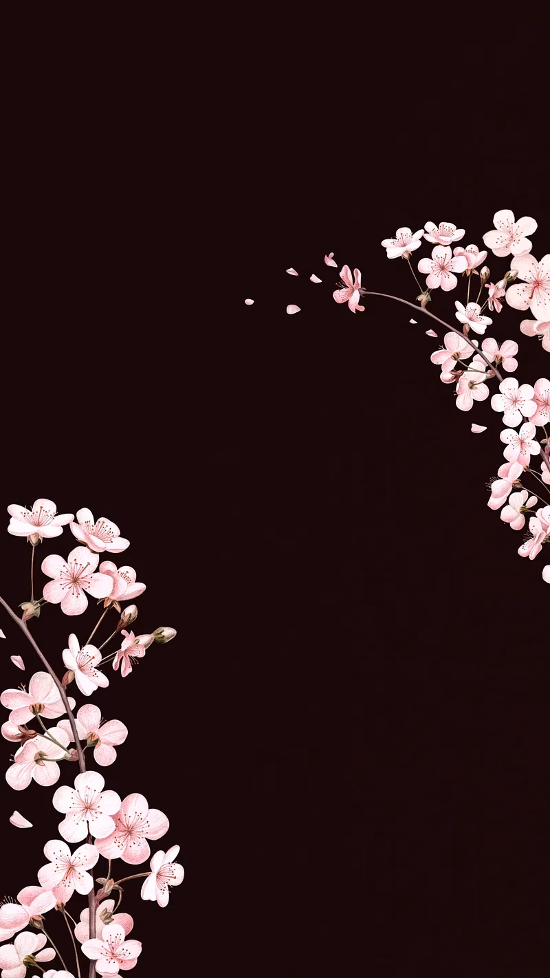 What is a floral wallpaper?